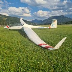 Flugwegposition um 15:43:29: Aufgenommen in der Nähe von St. Sebastian, Österreich in 876 Meter